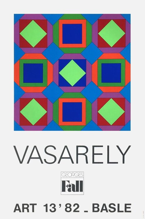 Expo 82 - Art Basel 82 Victor Vasarely