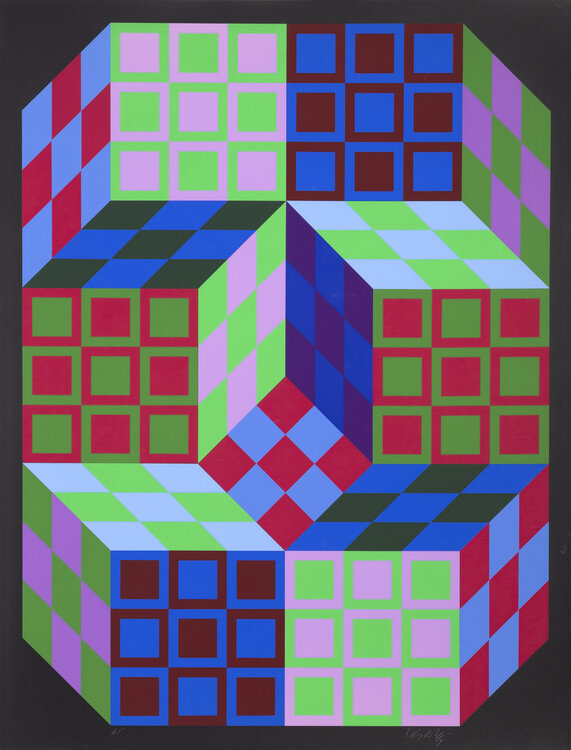 Carden Victor Vasarely