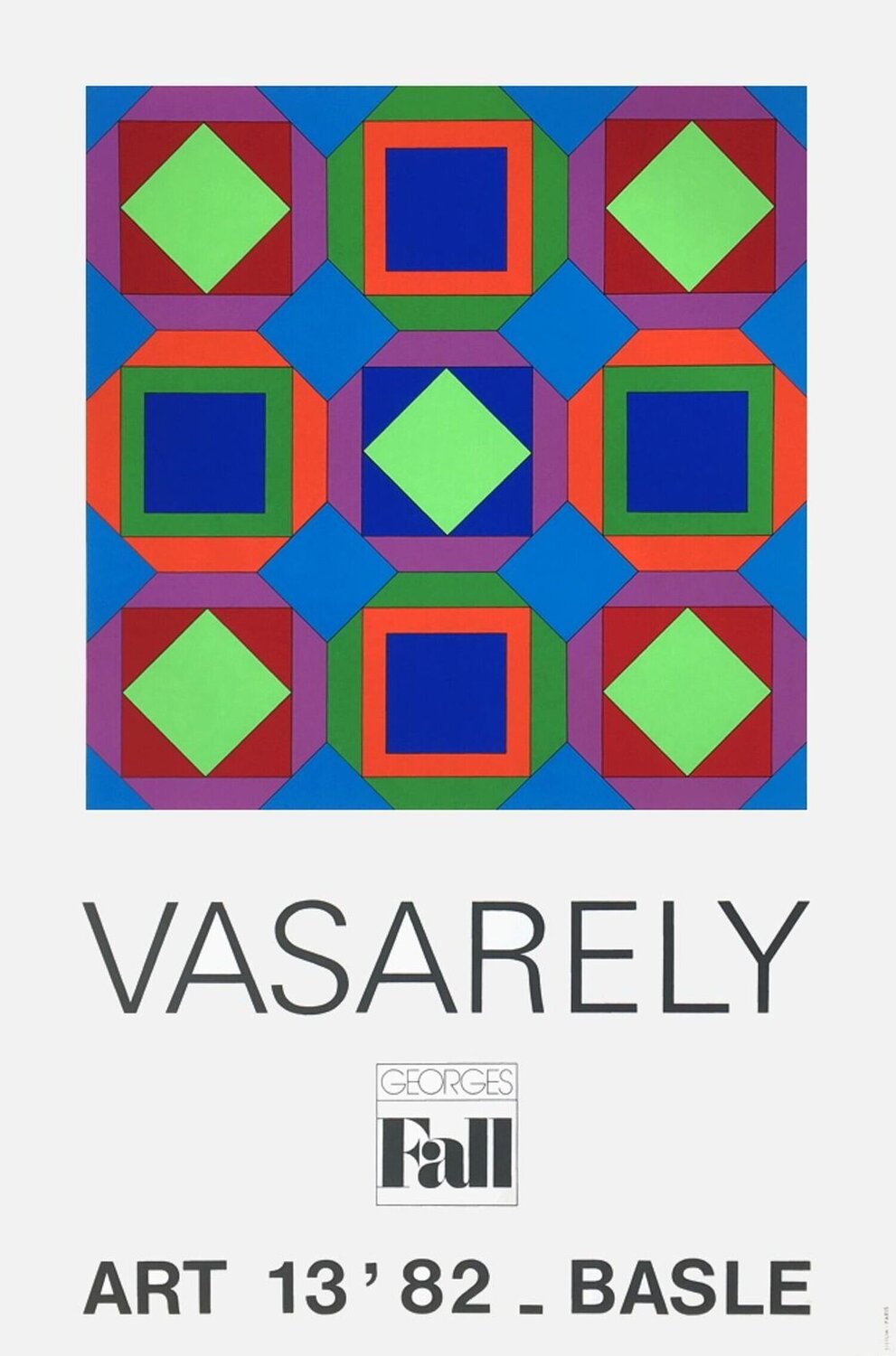 Expo 82 - Art Basel 82 Victor Vasarely