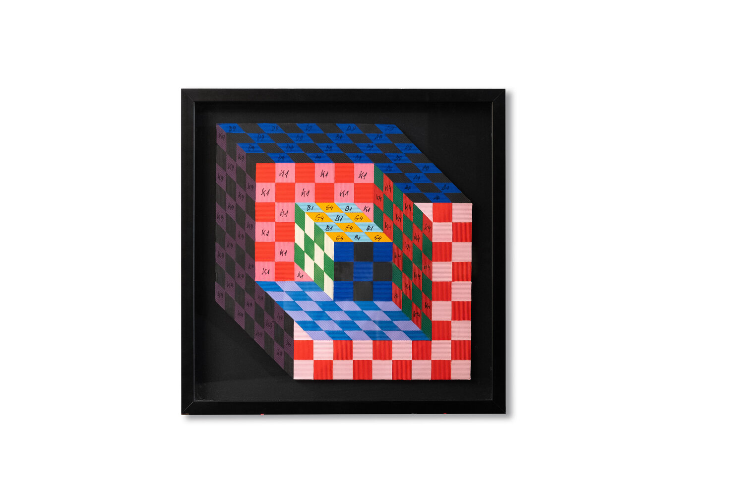 Project for print work Victor Vasarely