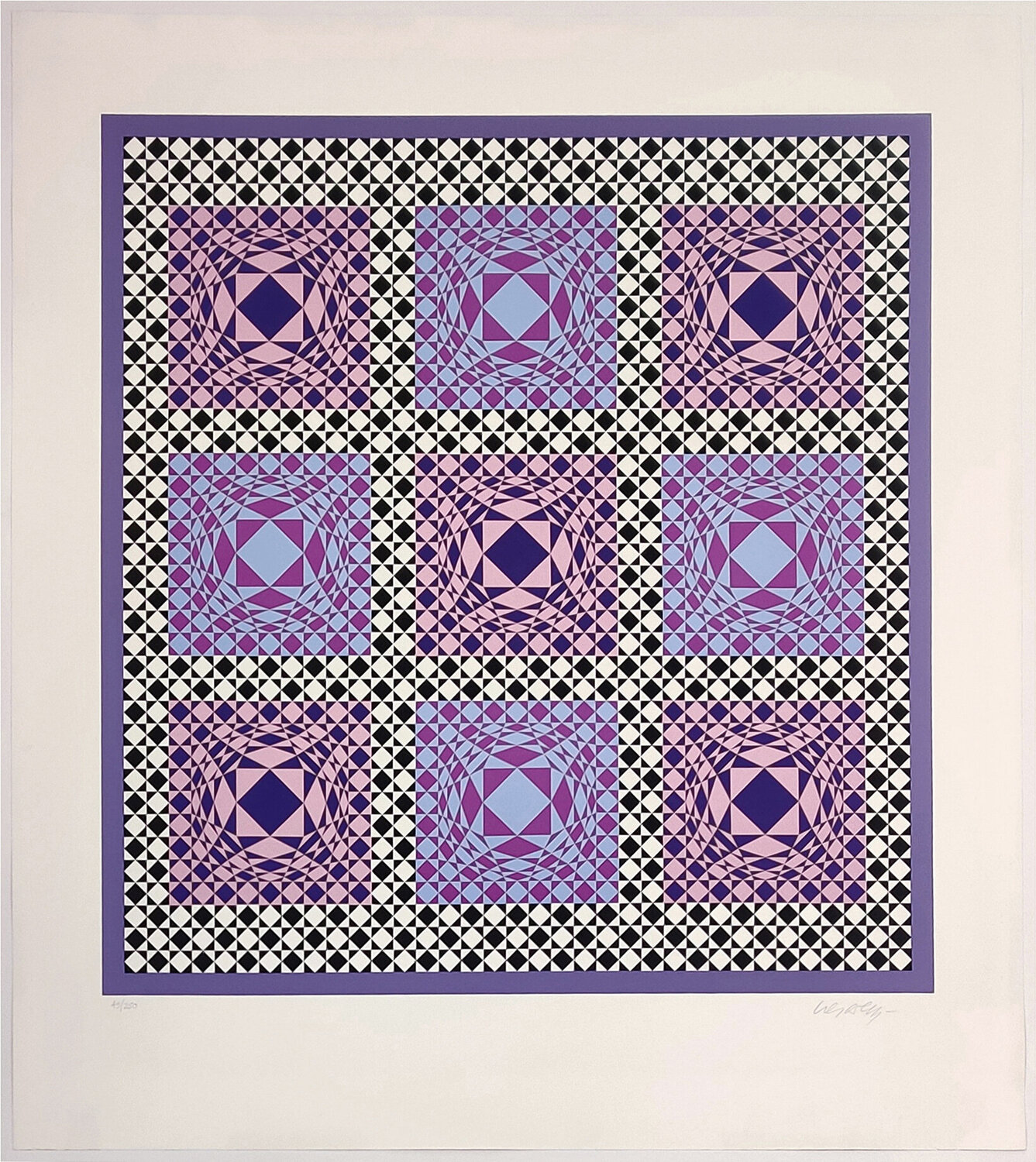 JALONS VI Victor Vasarely