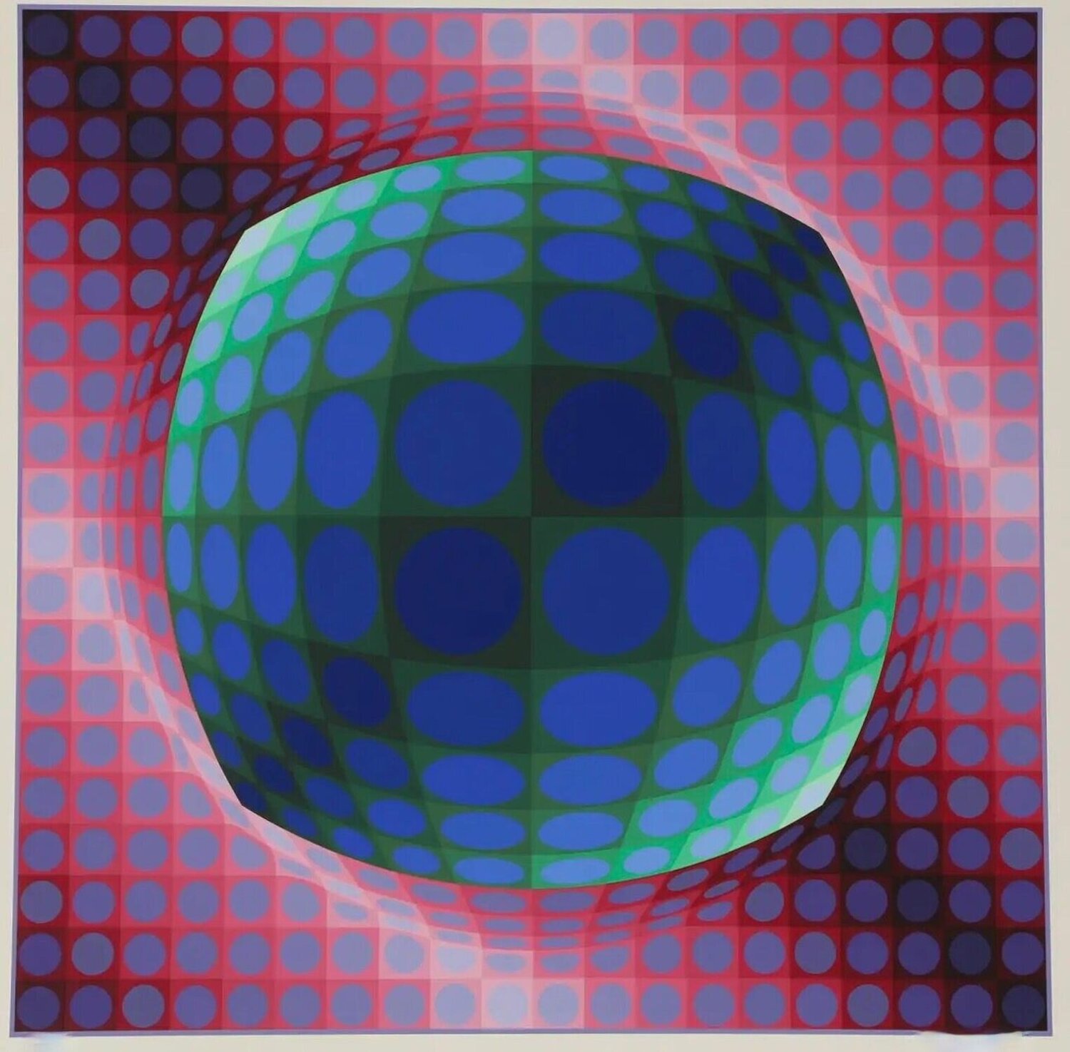 Untitled (from Énigmes) Victor Vasarely