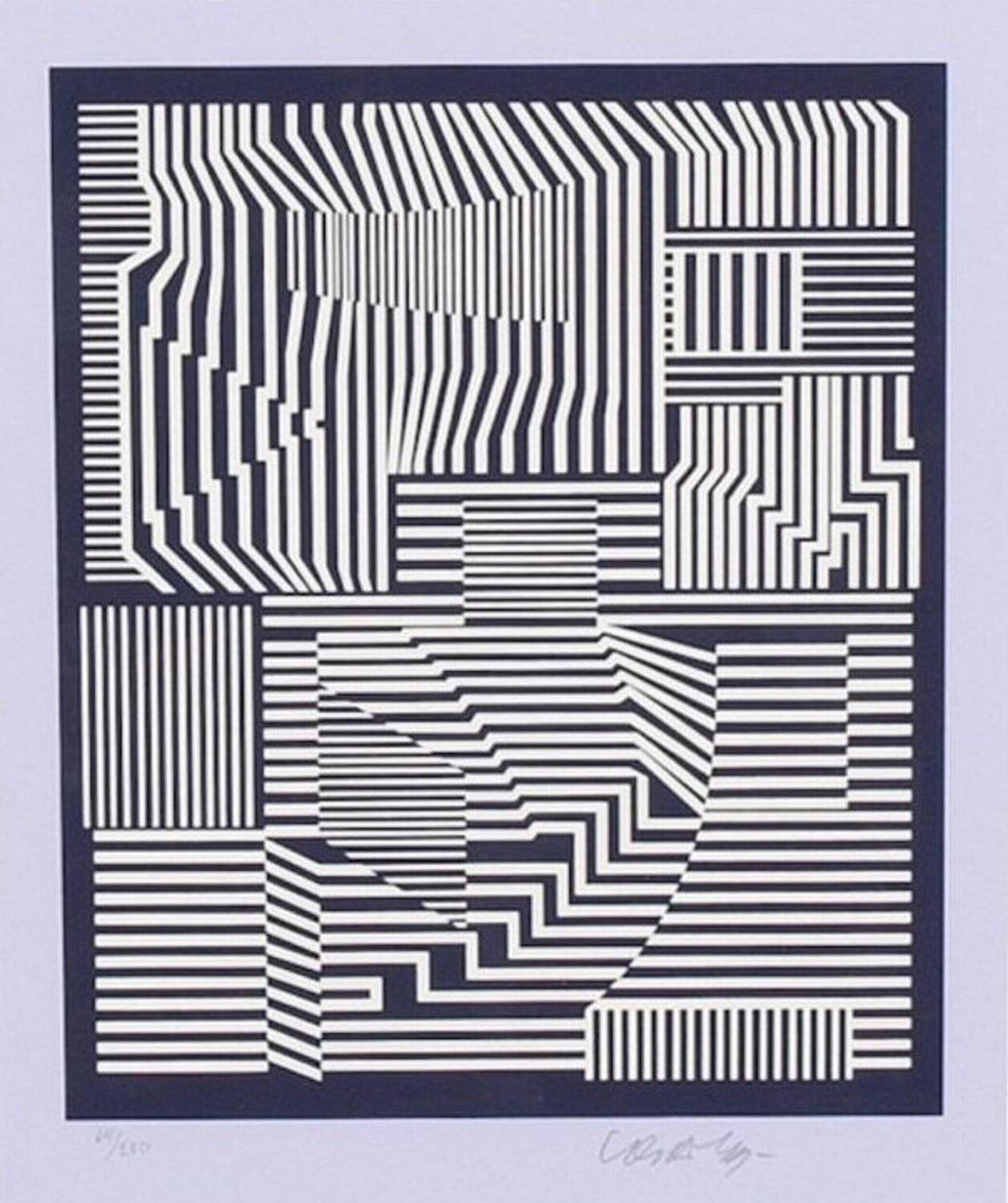 Untitled Victor Vasarely