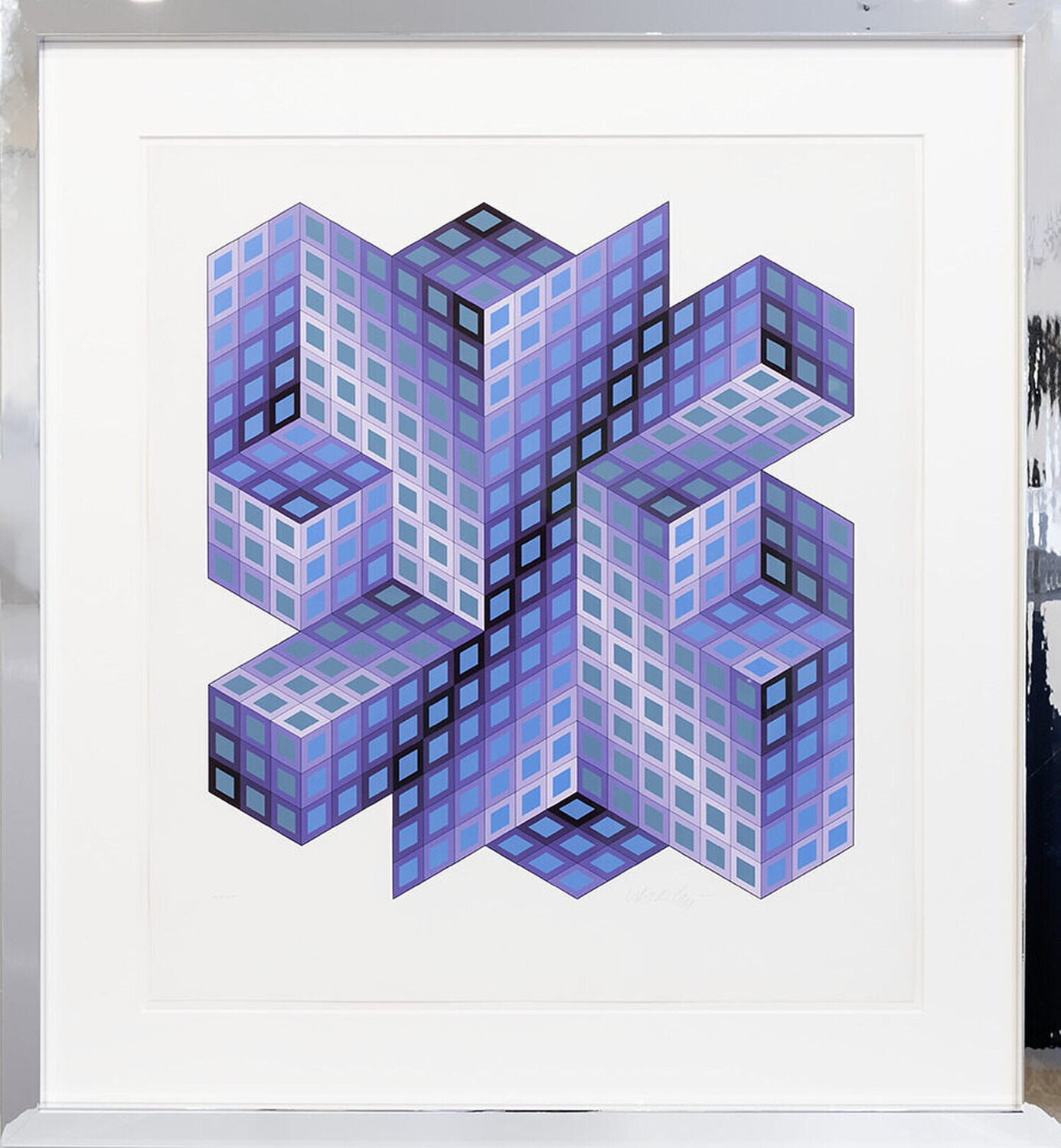 Szinvilag (City Windows) Victor Vasarely
