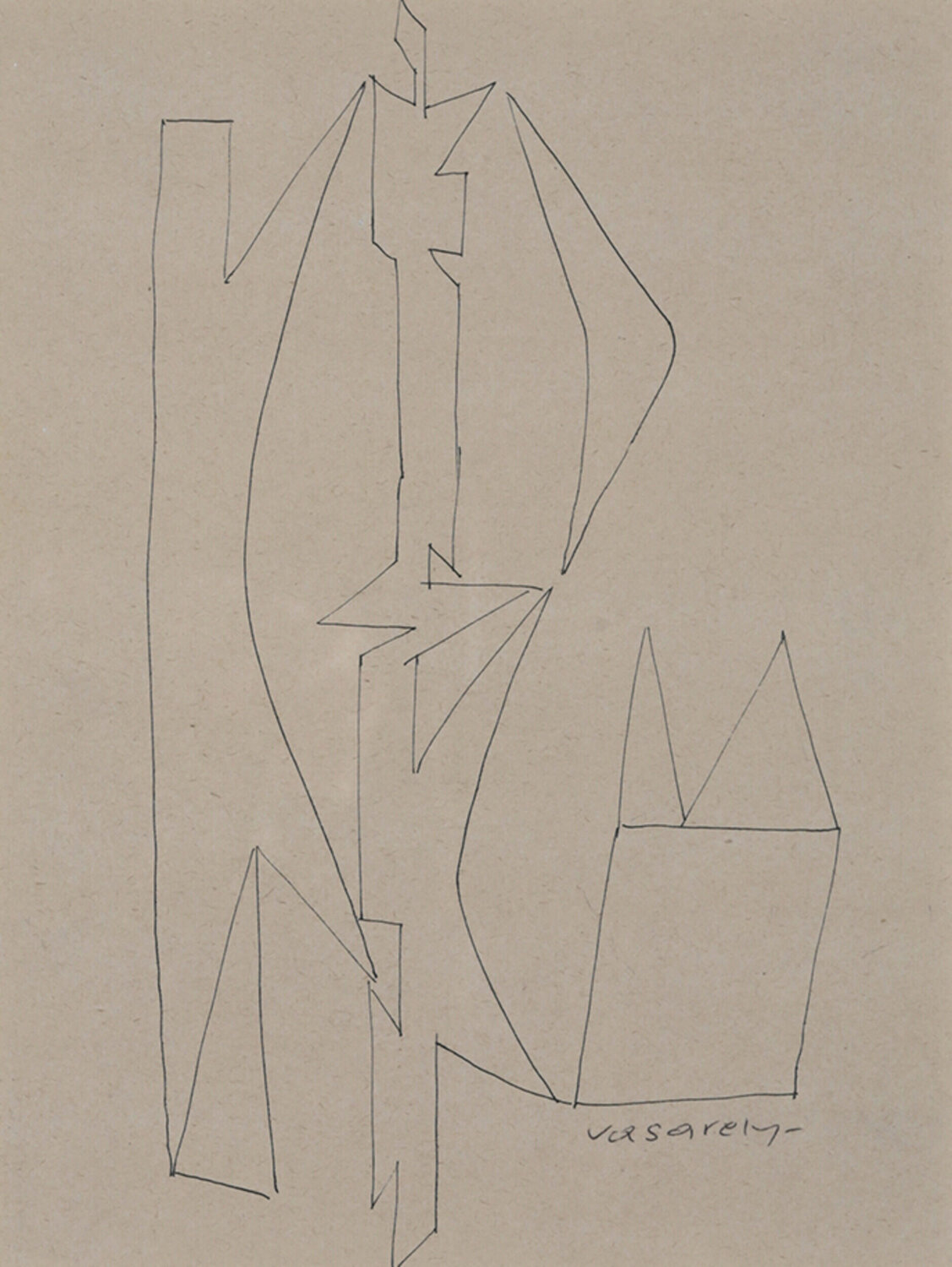 Drawing II Victor Vasarely