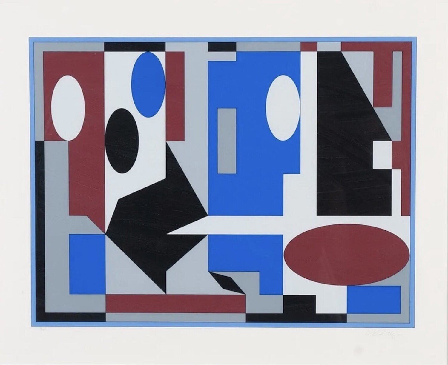 Composition Victor Vasarely