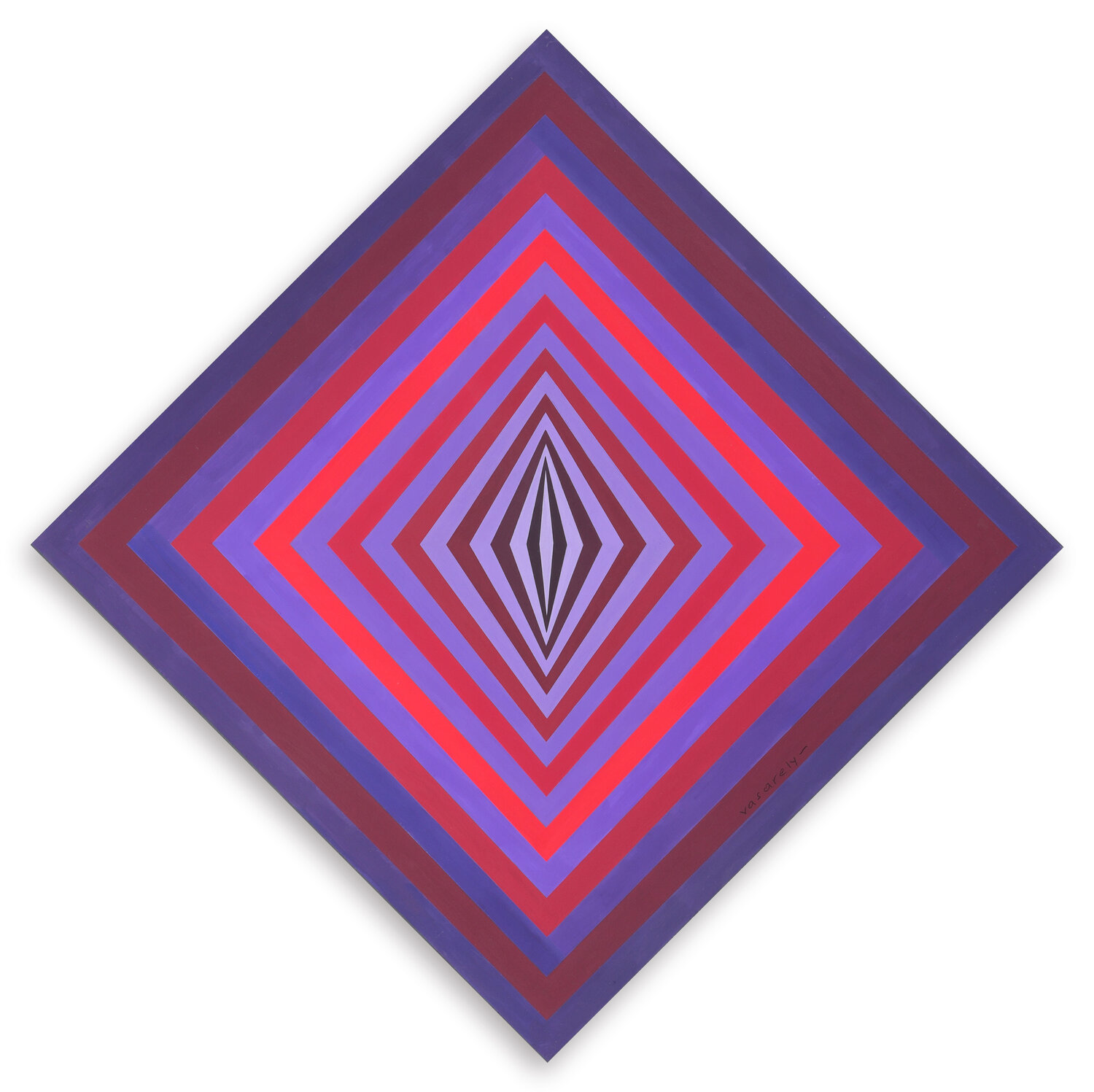 Rhombus-A Victor Vasarely