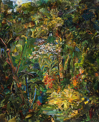 巴西丛林, 再现鲁根达斯  Brazilian Jungle, after Rugendas (Repro) by Vik Muniz, Print for Sale on Singulart
