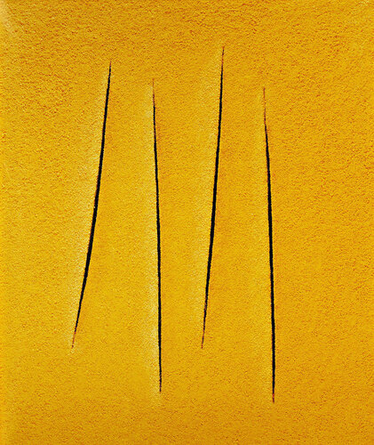 Conceito Espacial, Attese, A partir de Lucio Fontana by Vik Muniz, Photography for Sale on Singulart