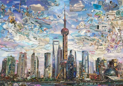Postcards from Nowhere: Shanghai by Vik Muniz, Photography for Sale on Singulart