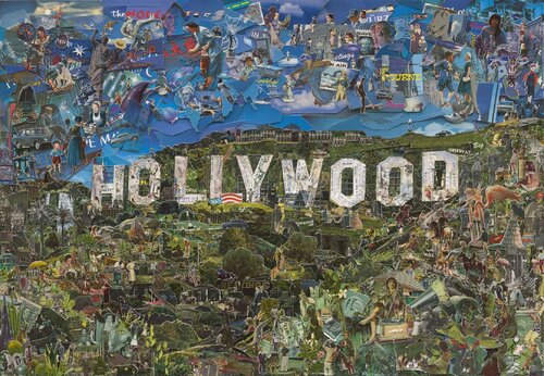 Postcards from Nowhere: Hollywood di Vik Muniz, Fotografia in vendita su Singulart