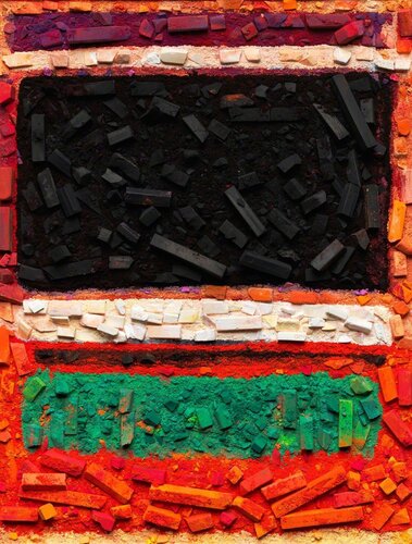 Metachrome: No.3/No.13, after Mark Rothko di Vik Muniz, Fotografia in vendita su Singulart