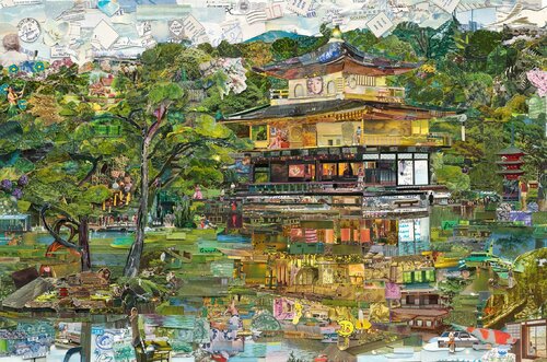 Postcards from Nowhere: The Golden Temple di Vik Muniz, Fotografia in vendita su Singulart