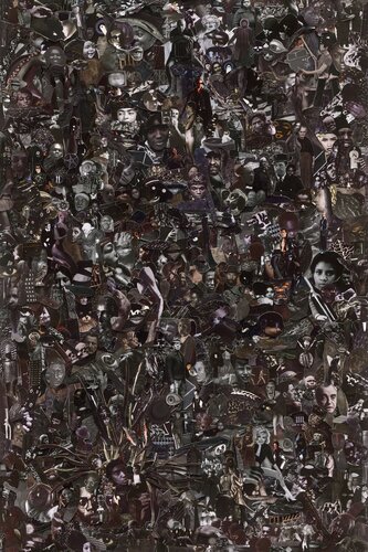 Repro (Monochromes): Black di Vik Muniz, Fotografia in vendita su Singulart