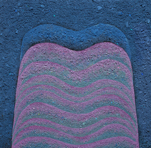 Metachrome (Untitled, 1976, after Tomie Ohtake) di Vik Muniz, Fotografia in vendita su Singulart