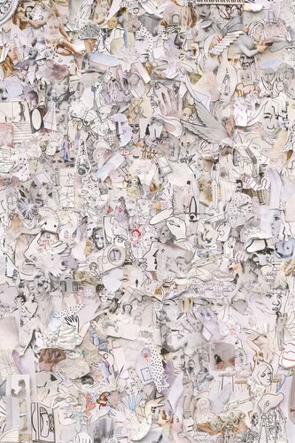 Repro (Monochromes): White di Vik Muniz, Fotografia in vendita su Singulart