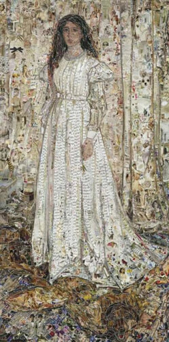 Pictures of Magazines 2: Symphony in White No 1: The White Girl, after James Whistler van Vik Muniz, Fotografie te koop op Singulart