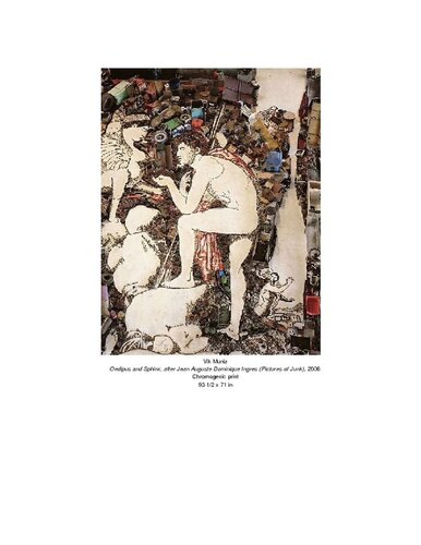 Oedipus and Sphinx, after Jean Auguste Dominique Ingres (Pictures of Junk) van Vik Muniz, Fotografie te koop op Singulart