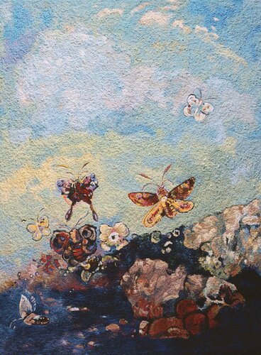 Pictures of Pigment: Butterflies, after Odilon Redon van Vik Muniz, Fotografie te koop op Singulart