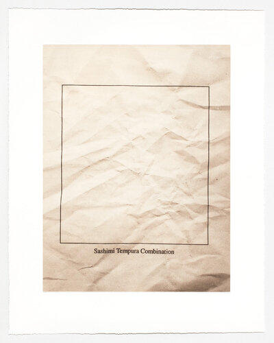 Displacements: Sashimi van Vik Muniz, Afdruk te koop op Singulart