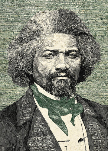 Frederick Douglass, Legal Tender by Vik Muniz, Photography for Sale on Singulart