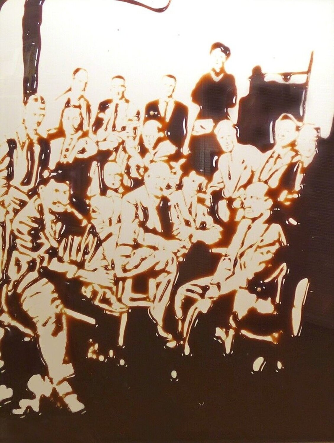 Irascibles (Picture of Chocolate Series) Vik Muniz Druck zu verkaufen
