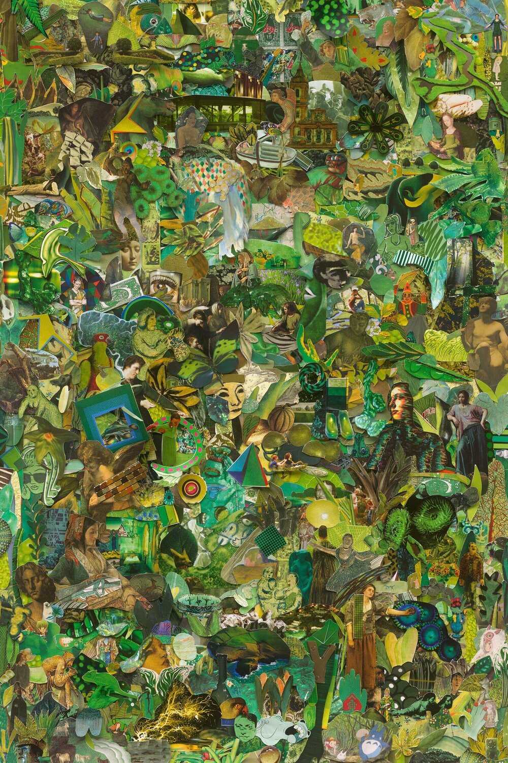 Repro (Monochromes): Green Vik Muniz Fotografia in vendita