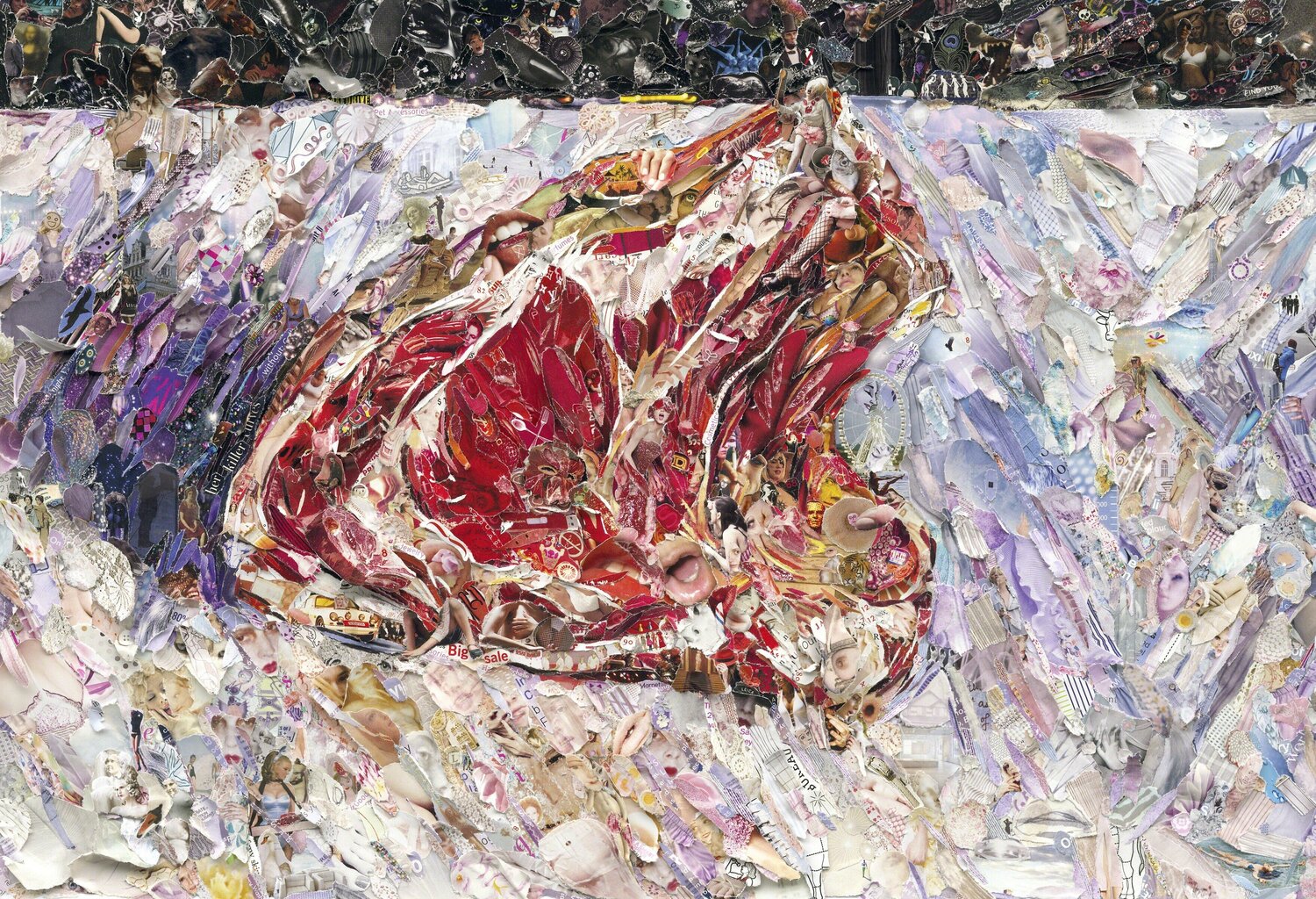 Rib of Beef, after Gustave Caillebotte Vik Muniz Fotografie zu verkaufen