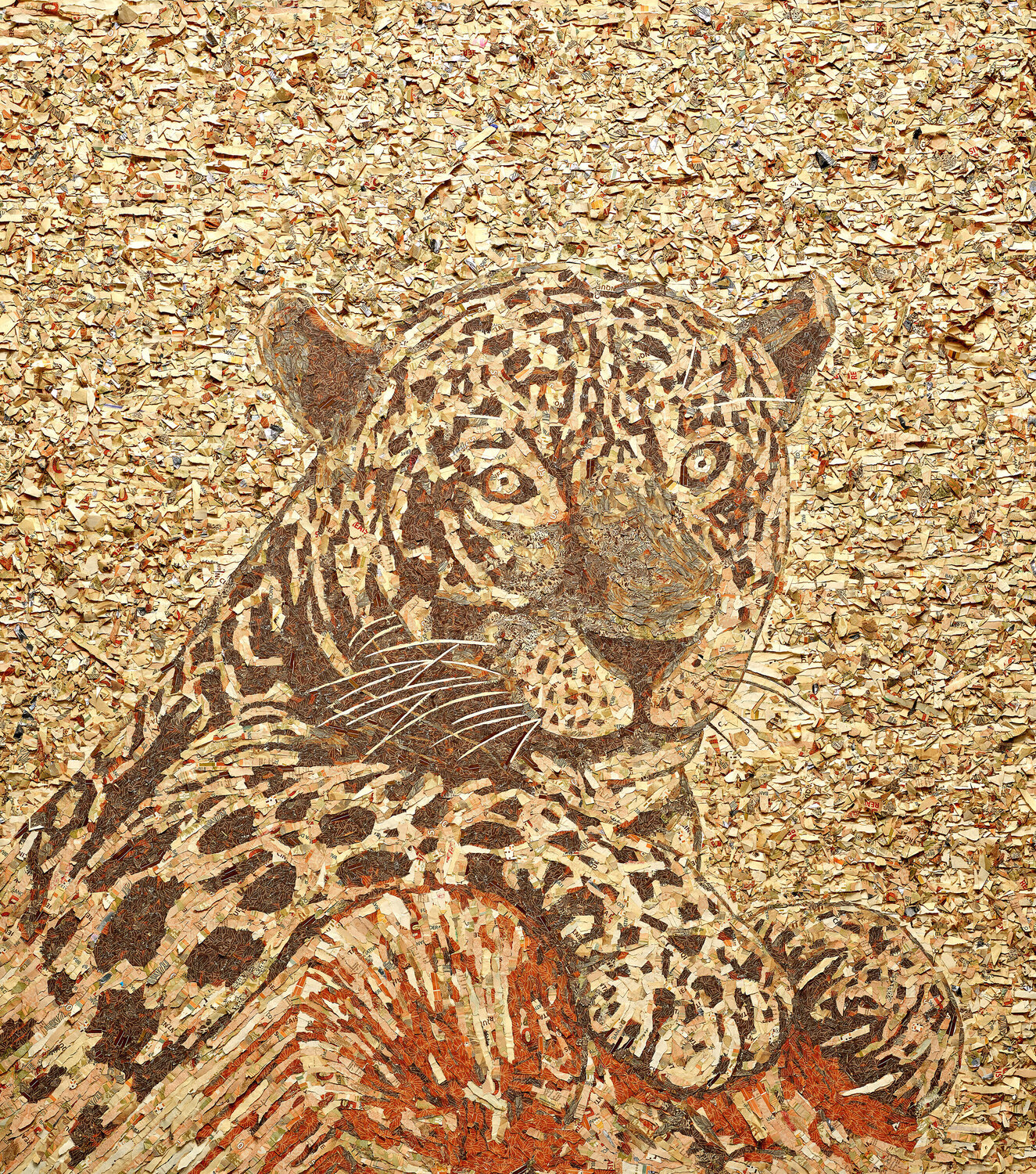 Live Cash: Onça-pintada Vik Muniz Stampa in vendita