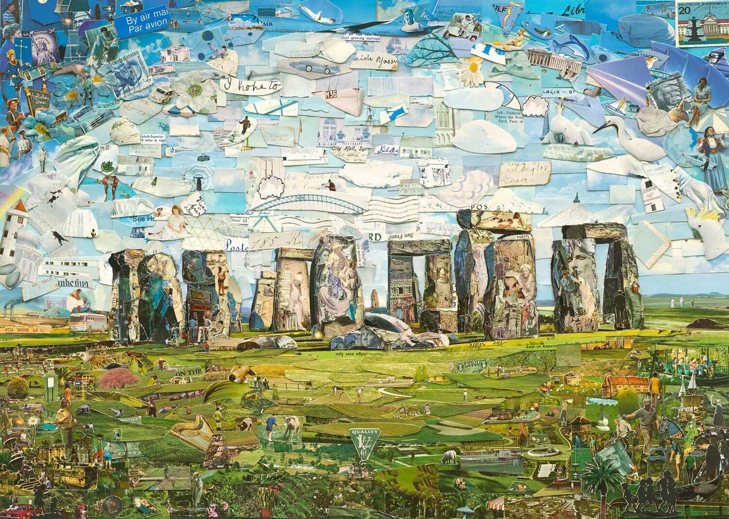 Postcards from Nowhere: Stonehenge Vik Muniz Fotografie te koop