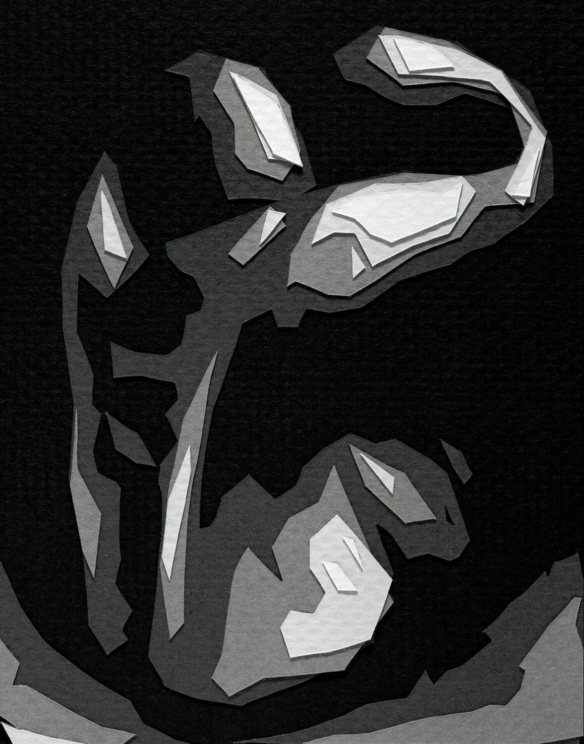 Pictures of Paper: Pepper #30, after Edward Weston Vik Muniz Fotografie zu verkaufen