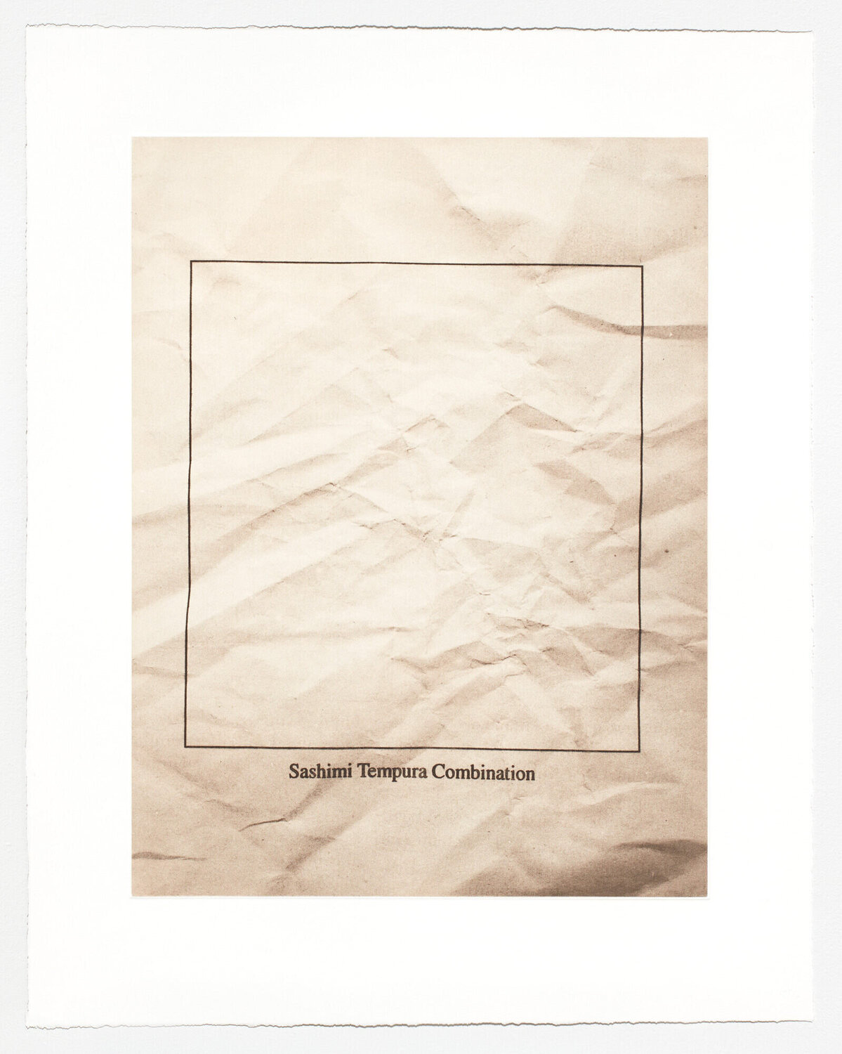 Displacements: Sashimi Vik Muniz Afdruk te koop