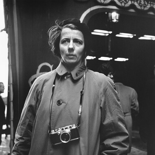0131512 - Chicago, n.d., Self-Portrait Coat and Camera van Vivian Maier, Fotografie te koop op Singulart