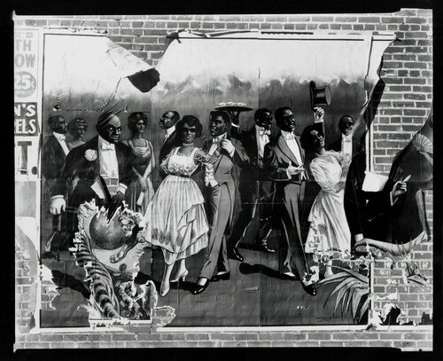 Minstrel Show Bill Detail, Alabama di Walker Evans, Fotografia in vendita su Singulart
