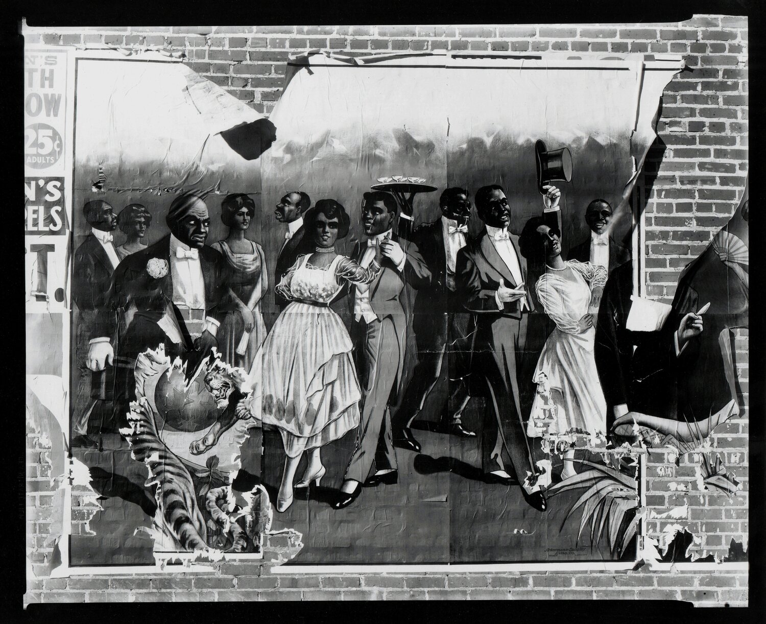 Minstrel Show Bill Detail, Alabama Walker Evans Fotografia in vendita