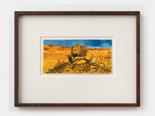 Study for 'Culpabilis' by Walton Ford, Work on Paper for Sale on Singulart