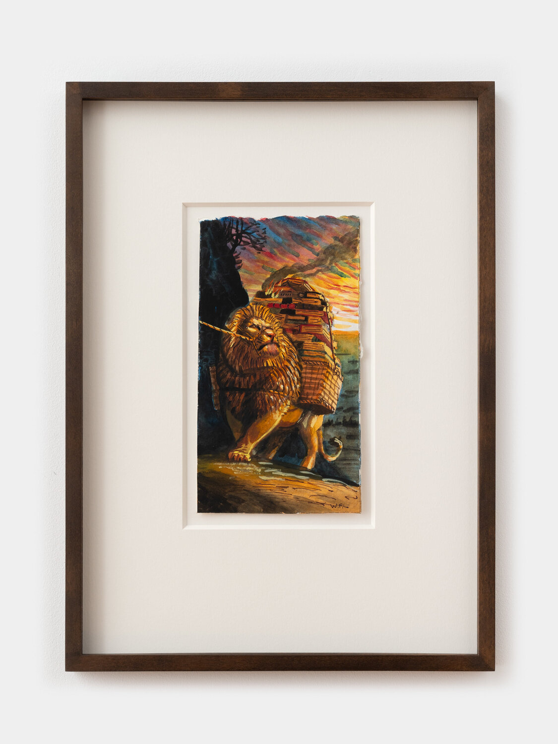 Study for 'An Apparition' Walton Ford