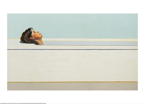 Woman in Tub (1965) di Wayne Thiebaud, Stampa in vendita su Singulart