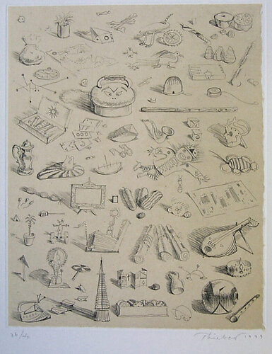 Souvenir of Cities van Wayne Thiebaud, Afdruk te koop op Singulart