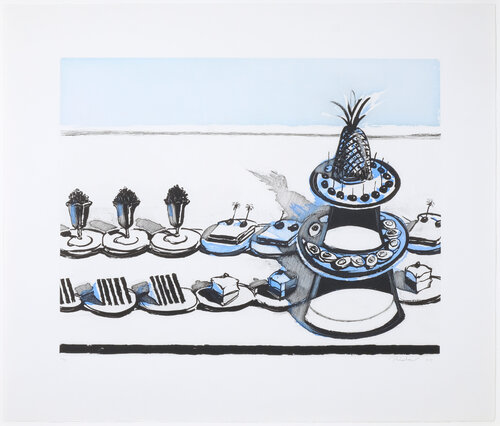 Snack Bar van Wayne Thiebaud, Afdruk te koop op Singulart