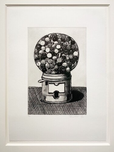 Dark Gumball Machine van Wayne Thiebaud, Afdruk te koop op Singulart
