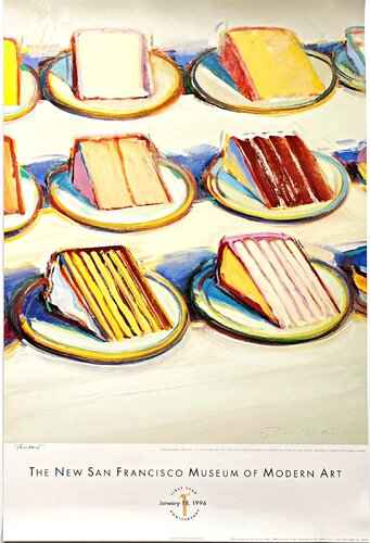 ウェイン・ティーボー　Wayne Thiebaud 「パイカウンター」 Wayne Thiebaud ¥11,000 アメリカの画家ウェイン・ティーボー
