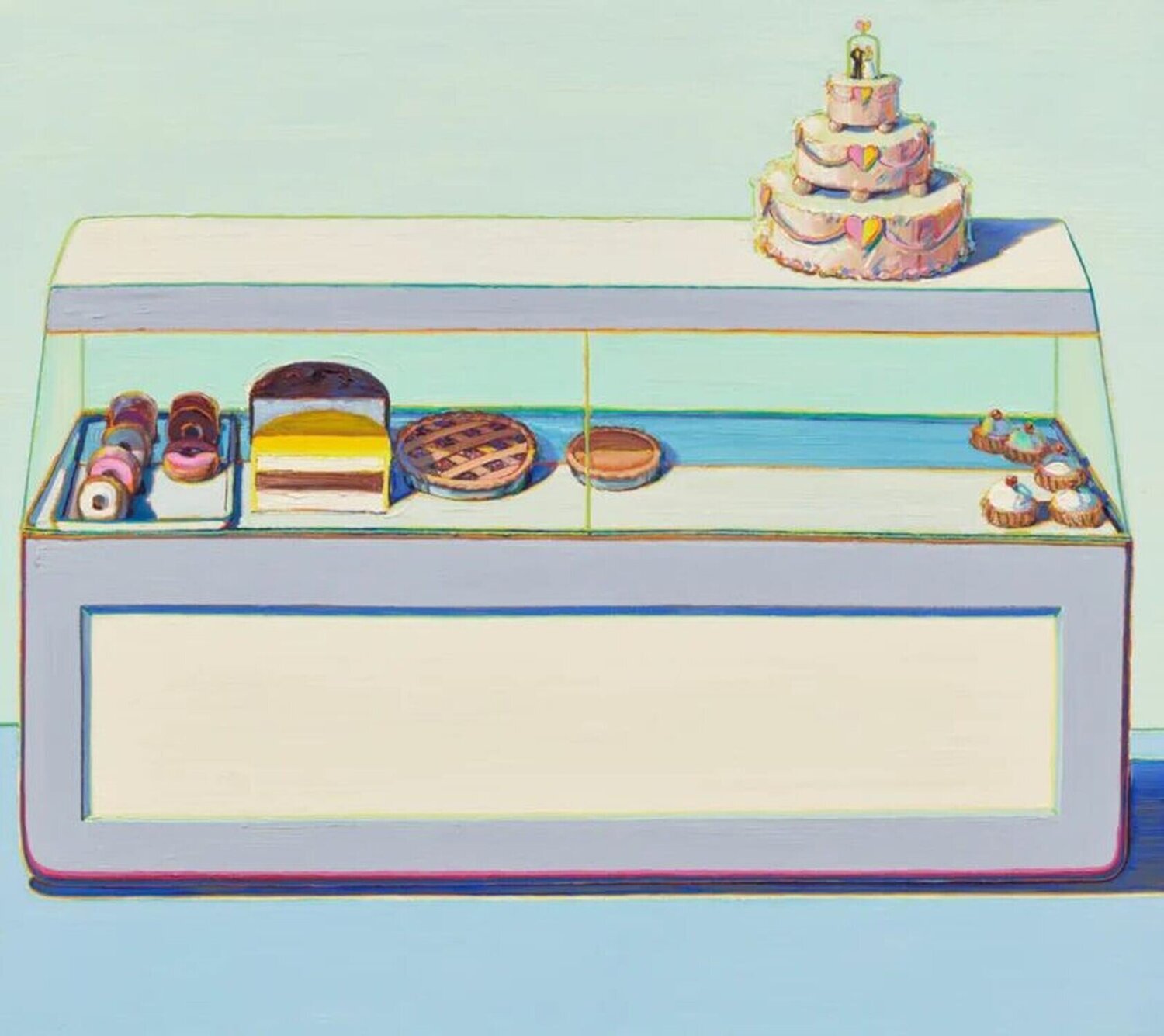 Bakery Case Wayne Thiebaud