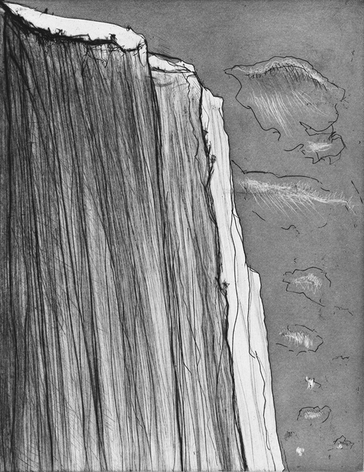 Canyon Clouds Wayne Thiebaud