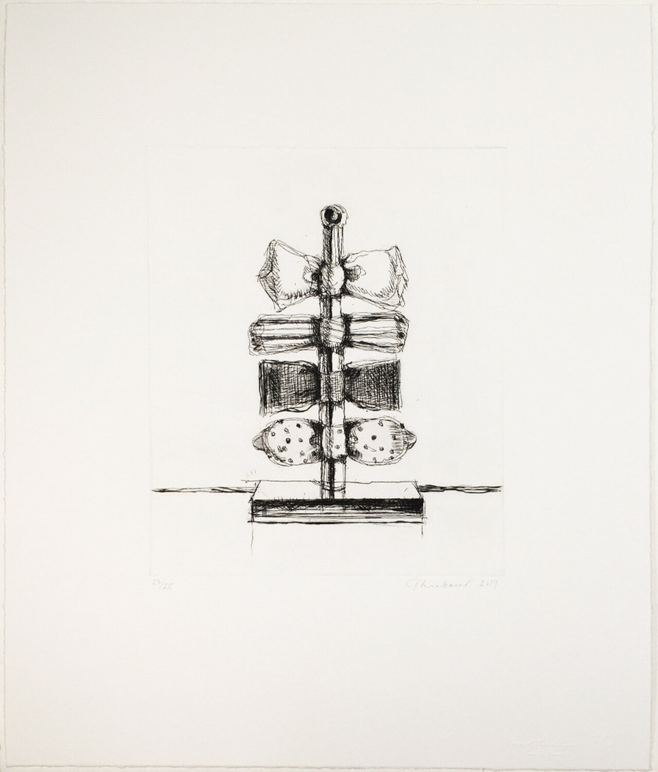 Bow Tie Tree Wayne Thiebaud