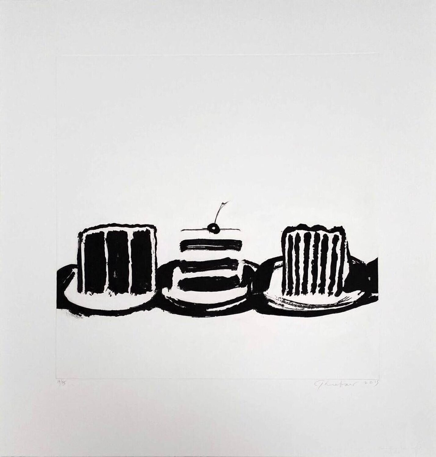 Cut Cakes Wayne Thiebaud