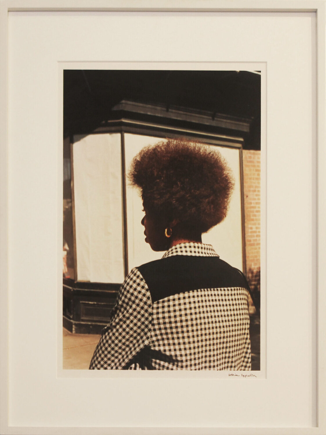 Untitled [woman with afro] William Eggleston Fotografie zu verkaufen