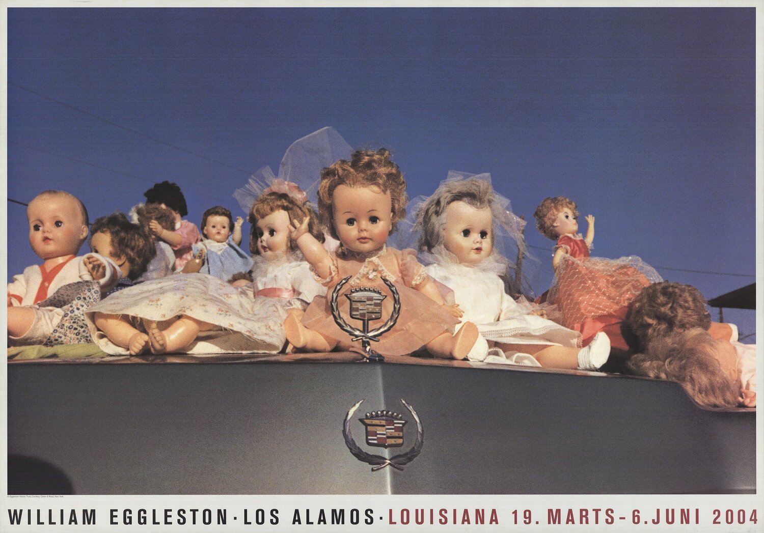 Dolls on a Alfa Romeo William Eggleston Stampa in vendita