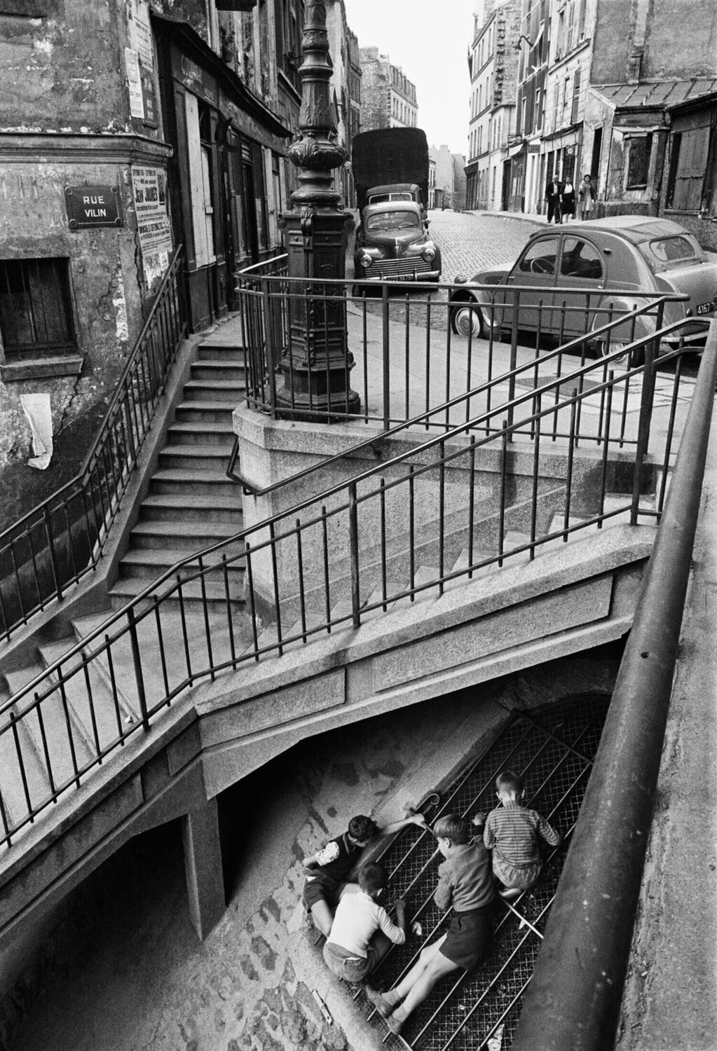 Belleville, Ménilmontant, Paris Willy Ronis Fotografie zu verkaufen