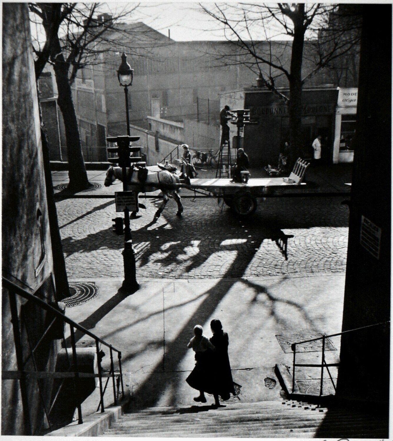 Avenue Simon Bolivar Willy Ronis Fotografia in vendita